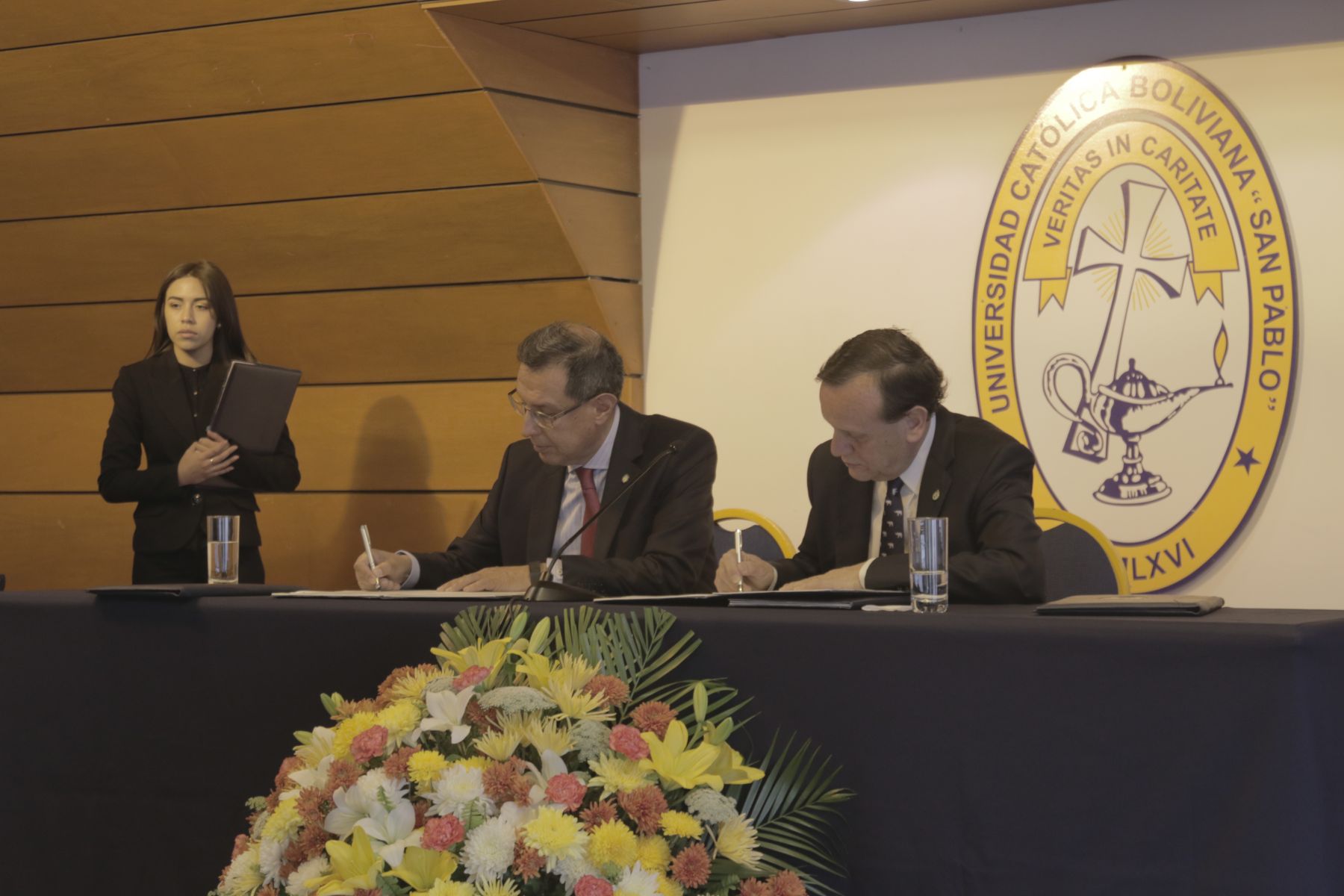 La Universidad Católica Boliviana Firma Convenios Con Las Universidades Católicas De Chile Y 8117