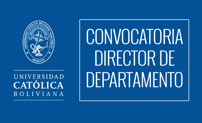 Convocatorias – Universidad Católica Boliviana Tarija